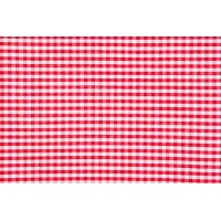 Toalha Xadrez Vermelha Branca 1,50 x 1,50